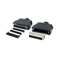 SCSI 50 Pin Txiv Ntaus Connector nrog Clip