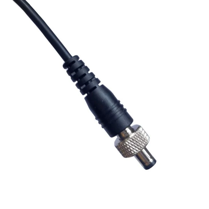 Lock Ring DC5.5x2.5 Straigh Plug Connector Wire Harness