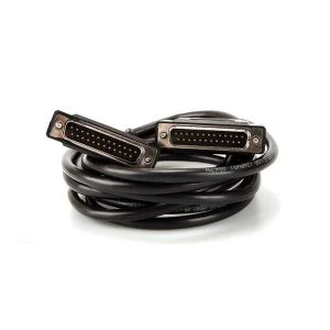 D-sub 25 Pos DB25 Txiv neej Rau Txiv Neej Serial Modem Cable