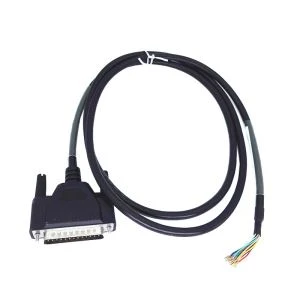 D-sub 25 Position Male Open End Tinned Cable
