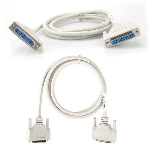 DB25 Poj Niam Rau Poj Niam RS232 Serial Modem Cable