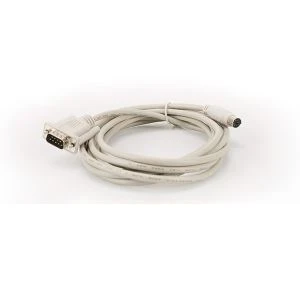 DB9 Txiv Neej Rau Mini Din 6pin PS2 Projector Mouse Cable