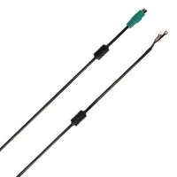 Mini Din 6 Nres Rau PH2.54 4P Cable Nrog Rau Cov Hlau Hlau